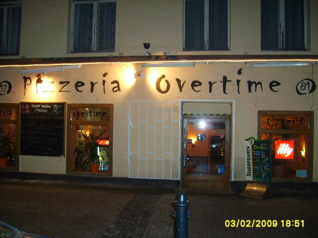 Pizza Overtime - Budečská 816/4, 120 00 Praha 2