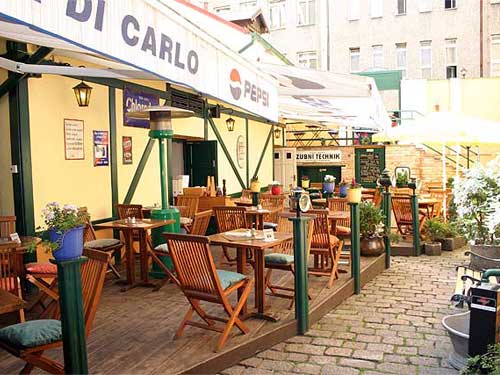 Pizzeria di Carlo I. - Giardino - Karlovo náměstí 557/30, 120 00 Praha 2