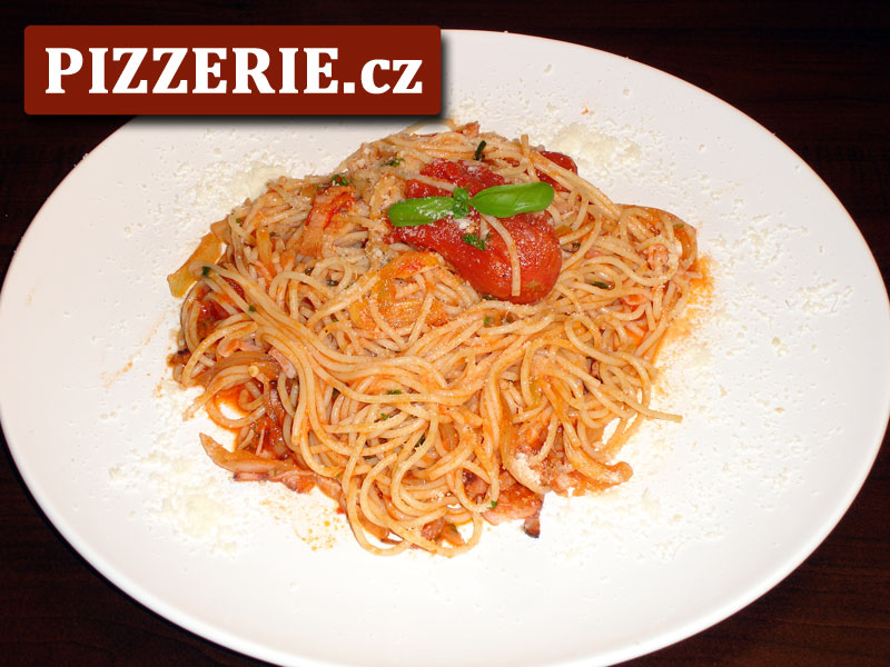 Špagety all`amatriciana - Video: Spaghetti alla amatriciana