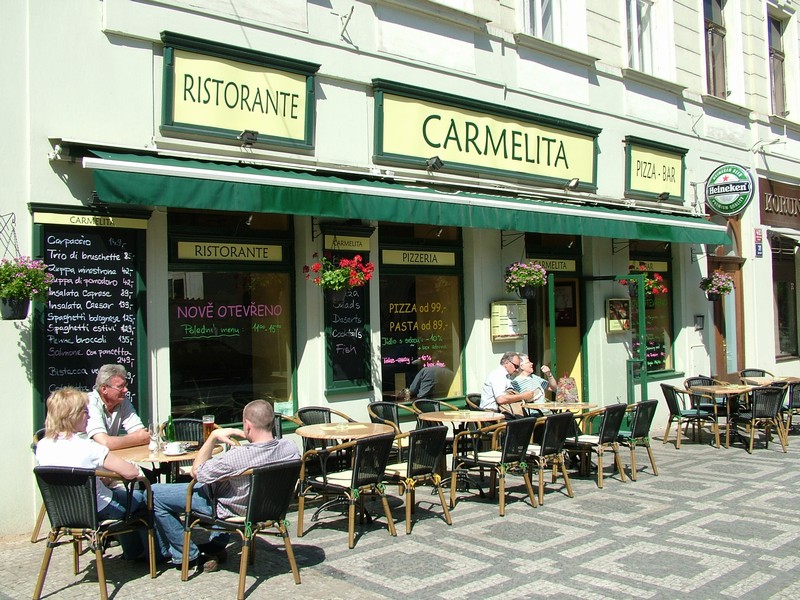 Ristorante Carmelita pizza - bar - Újezd 403/31, 118 00 Praha 1